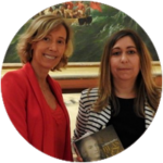 Mariela Beltrán y Carolina Aguado