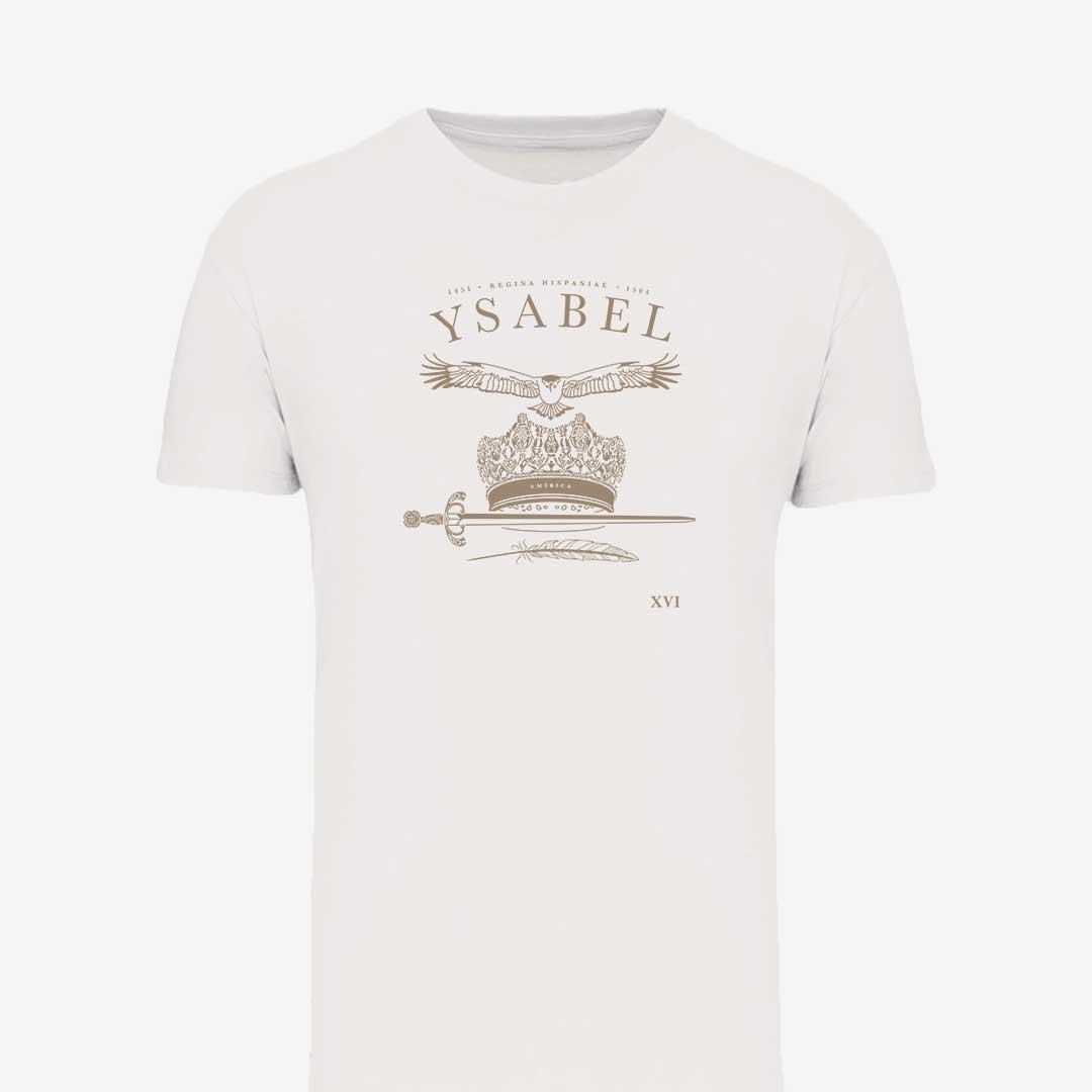 camiseta_isabel_catolica_blanco Camiseta de Legado Hispánico