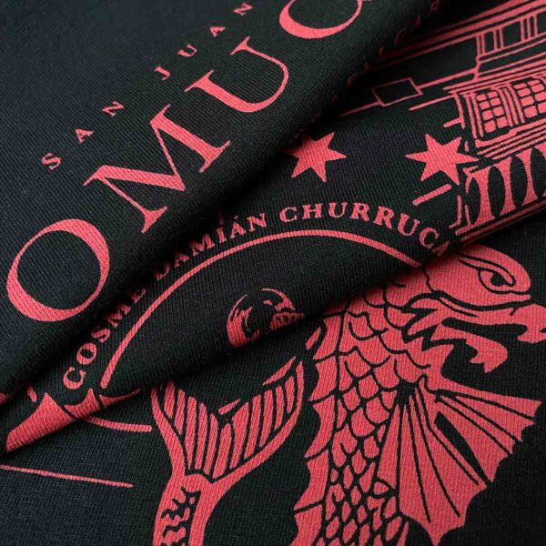 Detalle de la camiseta del buque San Juan Nepomuceno