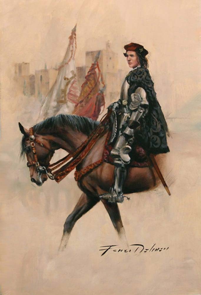 Retrato ecuestre de El Gran Capitán.