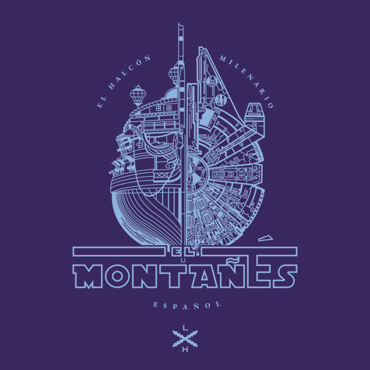 Diseño para el navío El Montañés, de Legado Hispánico.