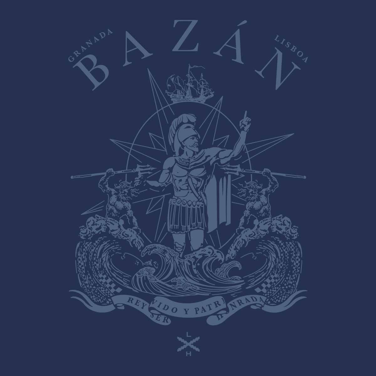 Concepto visual para don Álvaro de Bazán, el almirante invicto.