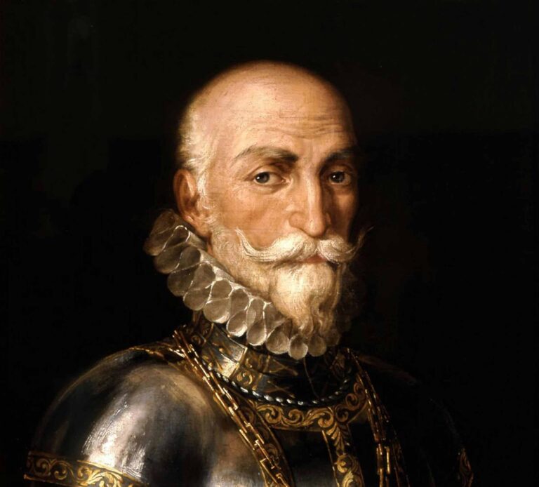 Retrato del marino invicto, Álvaro de Bazán.